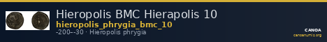 Hieropolis BMC Hierapolis 10 — CANOA