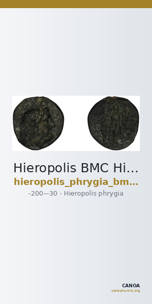 Hieropolis BMC Hierapolis 8-9 — CANOA