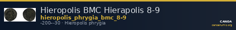 Hieropolis BMC Hierapolis 8-9 — CANOA