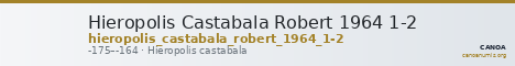 Hieropolis Castabala Robert 1964 1-2 — CANOA