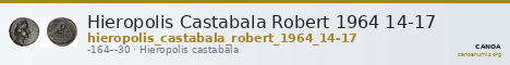 Hieropolis Castabala Robert 1964 14-17 — CANOA
