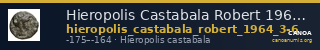 Hieropolis Castabala Robert 1964 3-6 — CANOA