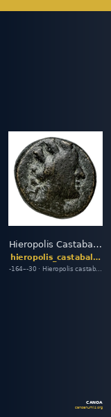 Hieropolis Castabala Robert 1964 9 — CANOA