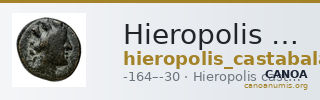 Hieropolis Castabala Robert 1964 9 — CANOA