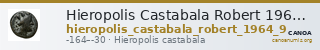 Hieropolis Castabala Robert 1964 9 — CANOA
