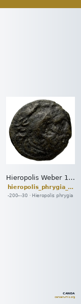 Hieropolis Weber 1911 1c — CANOA