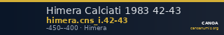 Himera Calciati 1983 42-43 — CANOA