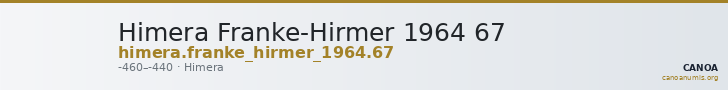 Himera Franke-Hirmer 1964 67 — CANOA
