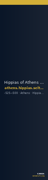 Hippias of Athens Athens Seltman 1924 Groups H and L — CANOA