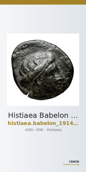 Histiaea Babelon 1914 196 — CANOA