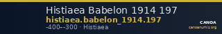 Histiaea Babelon 1914 197 — CANOA