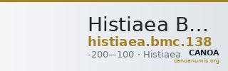Histiaea BMC Histiaea 138 — CANOA