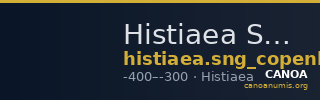 Histiaea SNG Copenhagen Histiaea 515 — CANOA