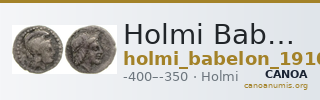 Holmi Babelon 1910 1451-4 — CANOA