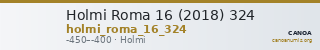 Holmi Roma 16 (2018) 324 — CANOA