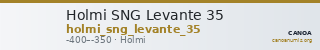 Holmi SNG Levante 35 — CANOA