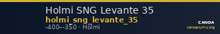 Holmi SNG Levante 35 — CANOA