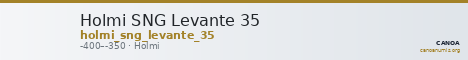 Holmi SNG Levante 35 — CANOA