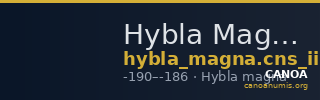 Hybla Magna Calciati 1987 3 — CANOA