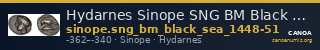 Hydarnes Sinope SNG BM Black Sea 1448-1451 — CANOA