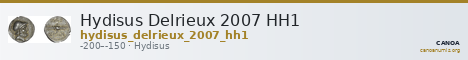 Hydisus Delrieux 2007 HH1 — CANOA