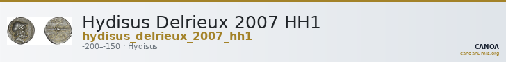 Hydisus Delrieux 2007 HH1 — CANOA