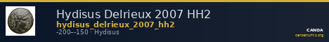 Hydisus Delrieux 2007 HH2 — CANOA
