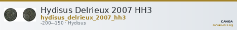Hydisus Delrieux 2007 HH3 — CANOA
