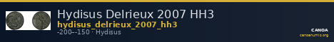 Hydisus Delrieux 2007 HH3 — CANOA