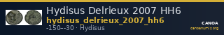 Hydisus Delrieux 2007 HH6 — CANOA