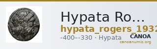Hypata Rogers 1932 267-268 — CANOA