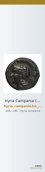 Hyria Campania (Hyrietes, Hyrianoi) Historia Numorum Italy 539 — CANOA