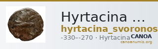 Hyrtacina Svoronos 1890 (1972) 1-6 — CANOA