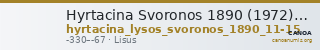 Hyrtacina Svoronos 1890 (1972) 11-15 — CANOA