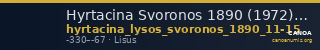 Hyrtacina Svoronos 1890 (1972) 11-15 — CANOA