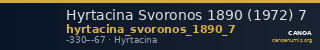 Hyrtacina Svoronos 1890 (1972) 7 — CANOA