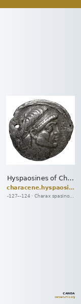 Hyspaosines of Characene Charax Spasinou BMC Characene pl. 54, 1 — CANOA
