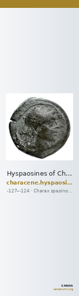 Hyspaosines of Characene Charax Spasinou Le Rider 1959 1 — CANOA