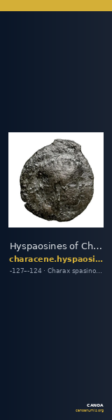 Hyspaosines of Characene Charax Spasinou Le Rider 1959 2-3 — CANOA
