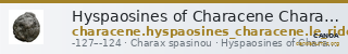 Hyspaosines of Characene Charax Spasinou Le Rider 1959 2-3 — CANOA