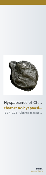 Hyspaosines of Characene Charax Spasinou Le Rider 1959 4 — CANOA