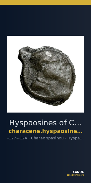 Hyspaosines of Characene Charax Spasinou Le Rider 1959 4 — CANOA
