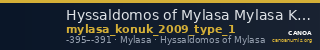 Hyssaldomos of Mylasa Mylasa Konuk 2009 Type 1 — CANOA