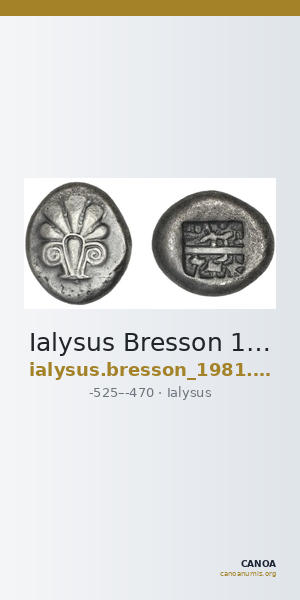 Ialysus Bresson 1981 1-4 — CANOA