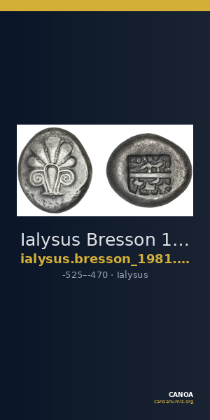 Ialysus Bresson 1981 1-4 — CANOA