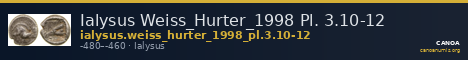 Ialysus Weiss_Hurter_1998 Pl. 3.10-12 — CANOA