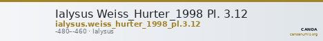 Ialysus Weiss_Hurter_1998 Pl. 3.12 — CANOA
