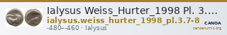 Ialysus Weiss_Hurter_1998 Pl. 3.7-9 — CANOA