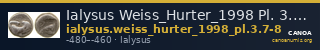 Ialysus Weiss_Hurter_1998 Pl. 3.7-9 — CANOA