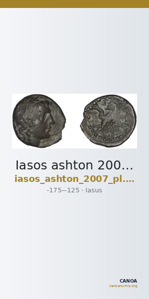 Iasos ashton 2007 pl. 12, 163-13, 175 — CANOA